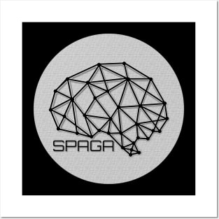 SPAGA BRAIN Posters and Art